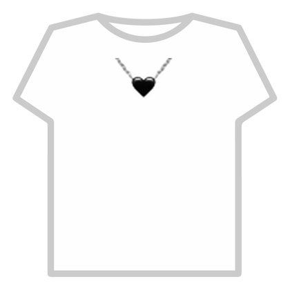 Black Heart Necklace