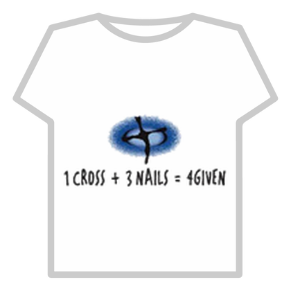 1 CROSS + 3 NAILS = 4-GIVEN