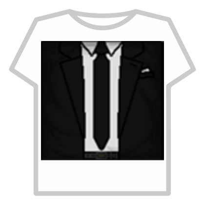 Black suit and tie