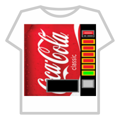 CocaCola Vending Machine T Shirt Roblox 180DAY