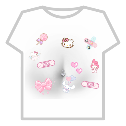 DCUA abs milkie monsta gyaru baddie belly shading